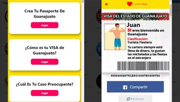 Usan los datos de quienes crearon su visa de Guanajuato