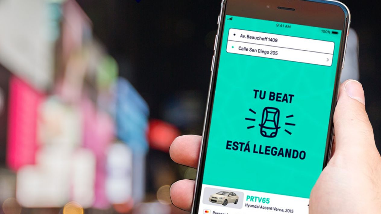 Beat llega a México para competir con Uber y Didi
