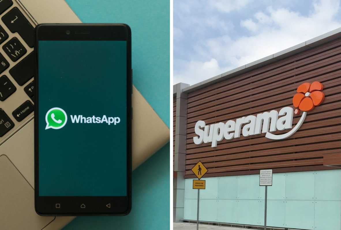 Walmart lanza su servicio de entregas de Superama vía WhatsApp