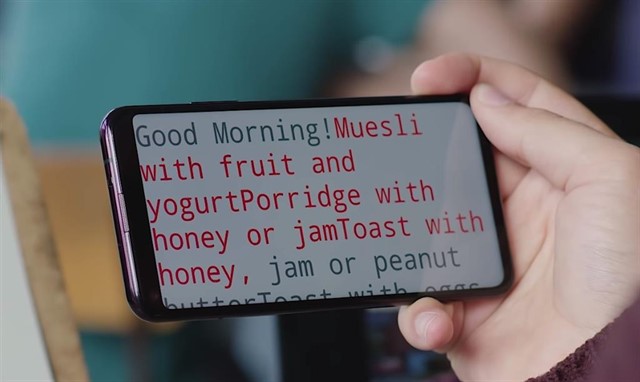 PocketVision, la app de Huawei que ayudará a los débiles visuales a leer