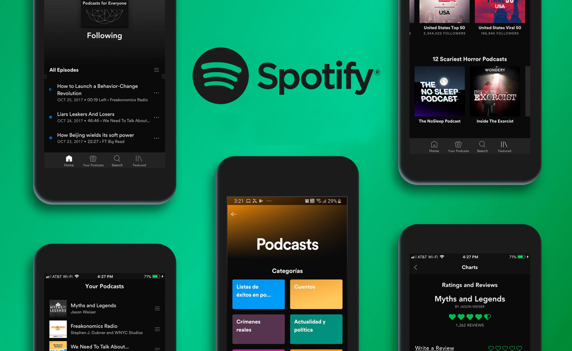 Spotify encontró la forma de monetizar los podcasts