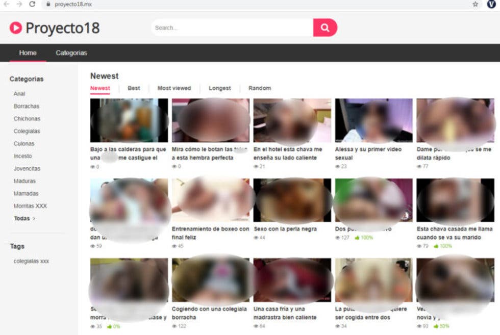 El dominio de Proyecto de Nación de AMLO ahora es una página porno