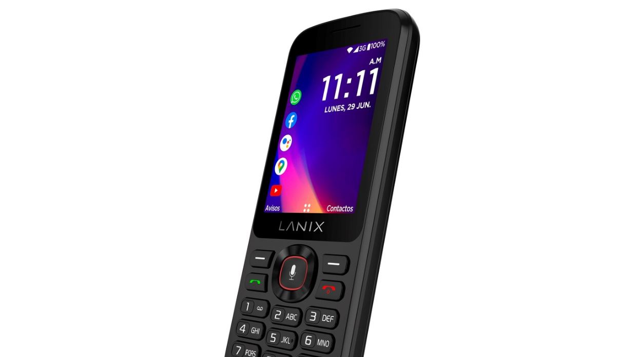 Lanix U340: Un nuevo celular barato con KaiOS para usar WhatsApp
