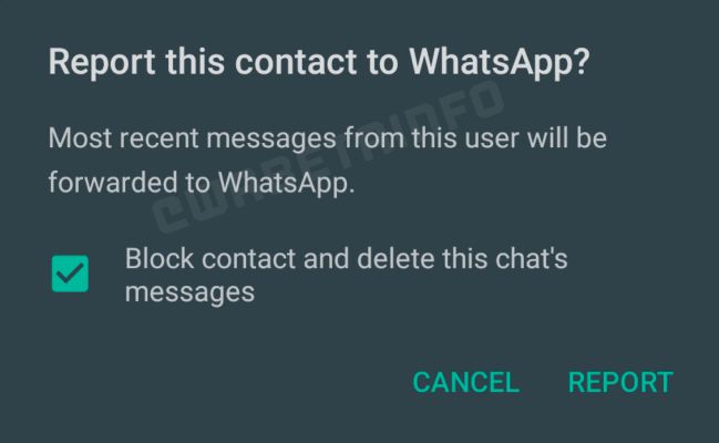 WhatsApp podrá leer tus mensajes si alguien te denuncia